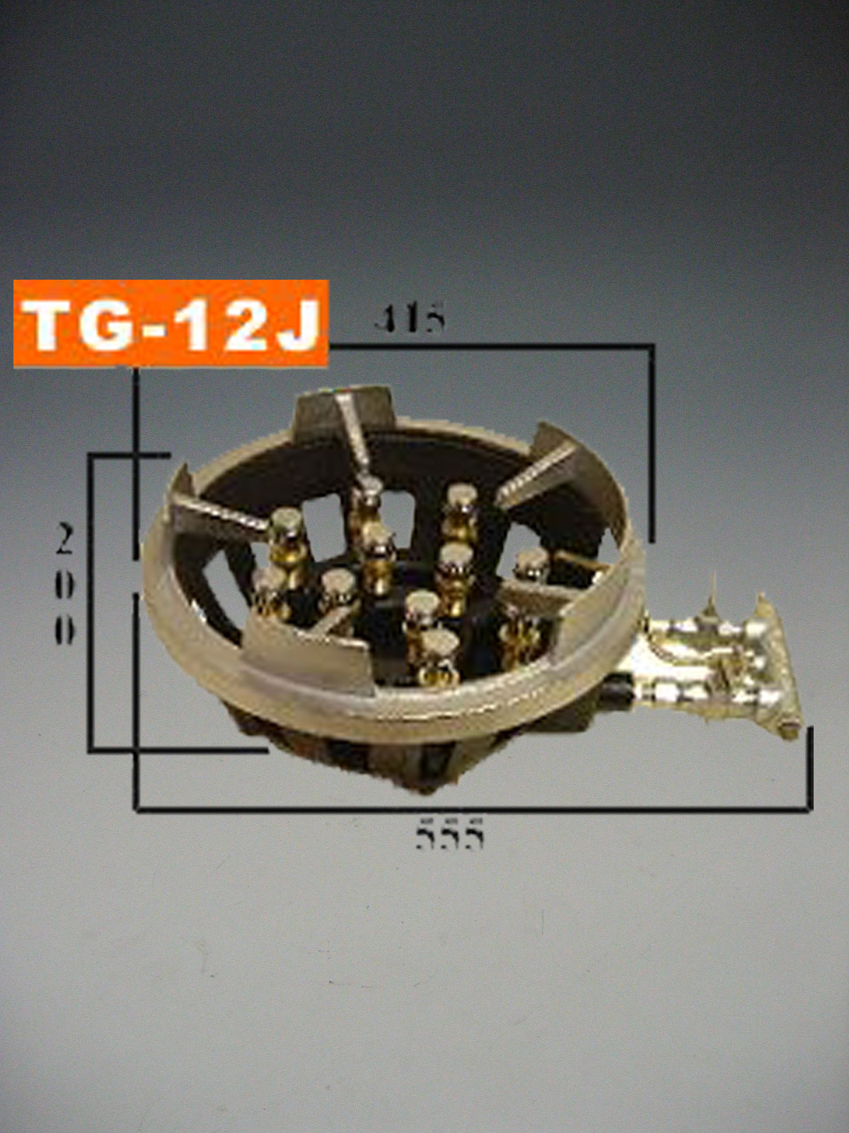 鋳物コンロ 東京サントク TG-12J：鉄板焼き器・たこ焼き器などを扱う
